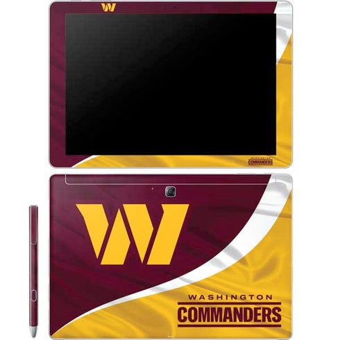 NFL Washington Commanders Flag Galaxy Book 12in Skin